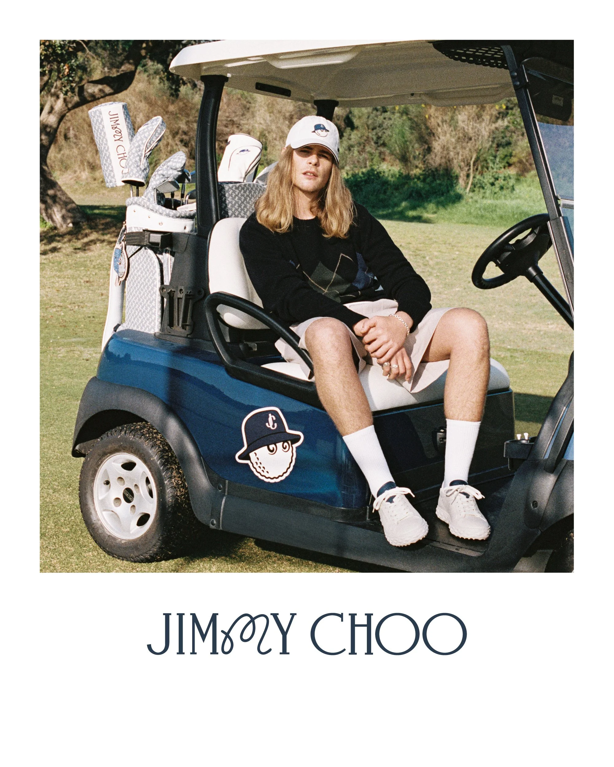 【MALBON GOLF】 JIMMY CHOO/MALBON MULE/M JIMMY CHOO X MALBON MONOGRAM MULE (MENS) | Golf Equipment